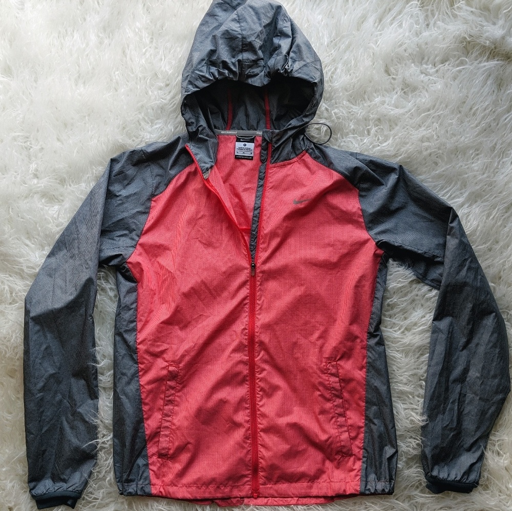 *GONE* Nike Running Pink and Gray Jacket